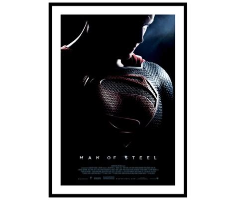 Man of Steel Movie Poster Print - Etsy