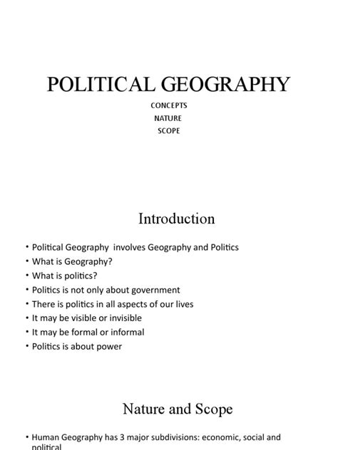 Political Geography | PDF | Geography | Geopolitics