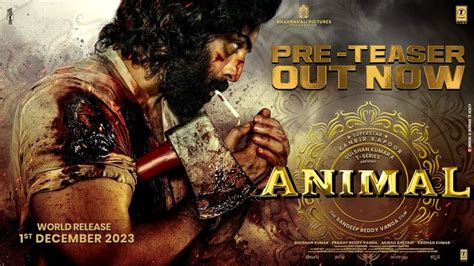 ANIMAL(PRE-TEASER):Ranbir Kapoor|Sandeep Reddy Vanga|Bhushan Kumar ...