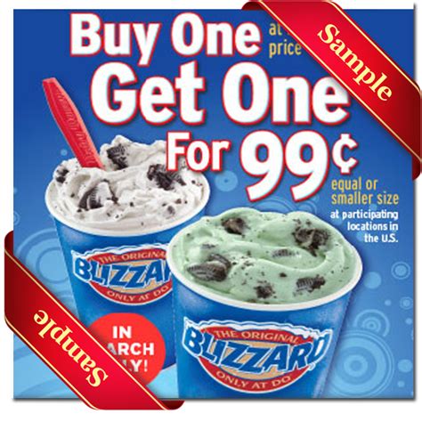 Dairy Queen – Free Printable Coupons