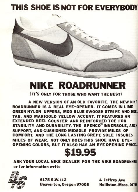 The Deffest®. A vintage and retro sneaker blog. — Nike Roadrunner 1970s ...