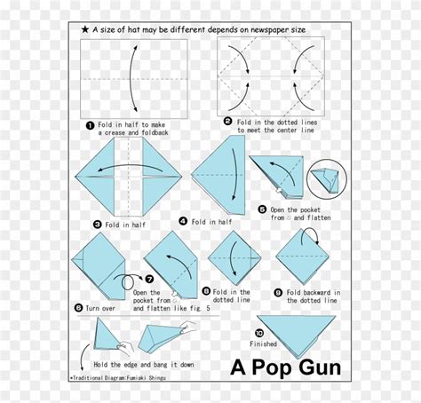 How To Make Origami Gun