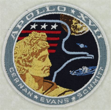 Apollo XVII/17 Mission Patch – Rolyat Military Collectibles