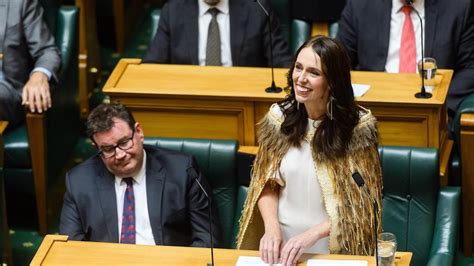 Jacinda Ardern delivers her final speech in New Zealand parliament ...