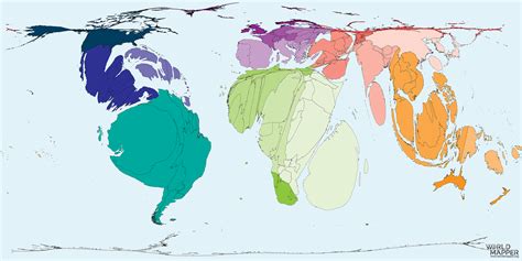 Plant species endangered - Worldmapper