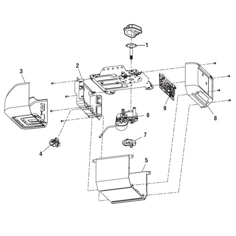 Chamberlain Liftmaster Professional 1 2 Hp Parts Diagram | Reviewmotors.co