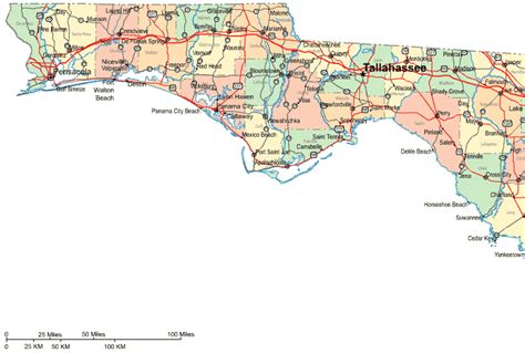 Regional Map of Western Florida