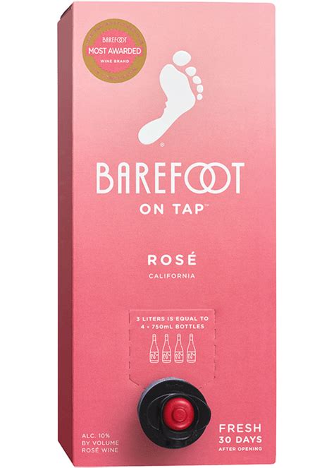 Barefoot On Tap Rose | Total Wine & More