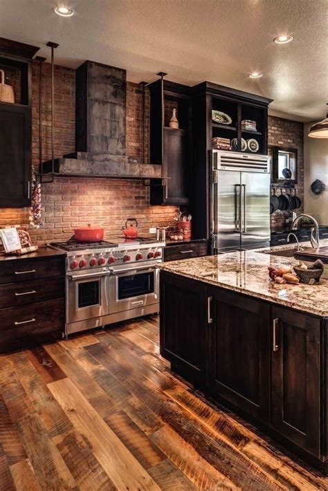 40 Warm Cozy Rustic Kitchen Designs For Your Cabin - BESTHOMISH