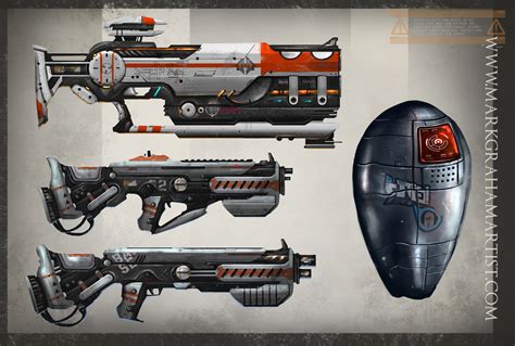 G-Hamm - sci fi items and weapons concept art!