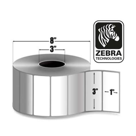 10014014 - Zebra Z-Ultimate 4000T 3x1 Polyester TT Label [Ultra ...