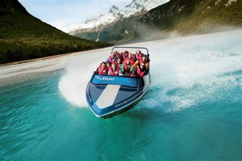 Dart River wilderness jet boat adventure Glenorchy