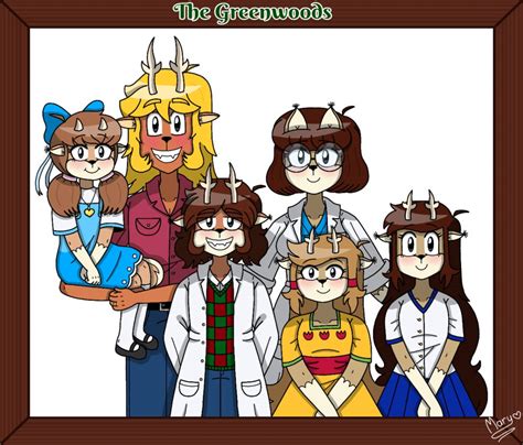 Greenwood family portrait(Greenwood family) by MayaButterfly on DeviantArt