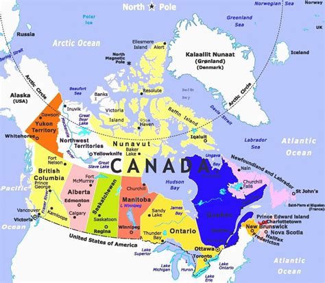 Physical Map Of Usa and Canada | secretmuseum