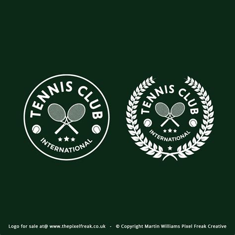 Eye-Catching Tennis Club Logo Design – Buy Today!