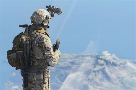 The AOR1 camo may be a bit off, but at least the view isn't : GhostRecon