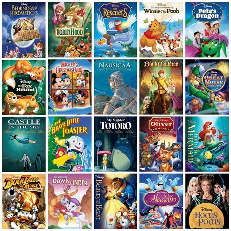 1971-1993 Disney movies in order of release. | Disney favorites, Disney ...