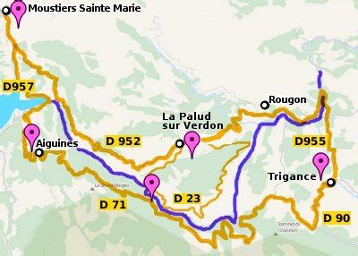 en términos de Custodio Preferencia gorges du verdon mapa Elucidación ...