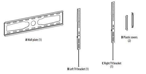 DYNEX DX-DTVMFP23 TV Wall Mount Installation Guide