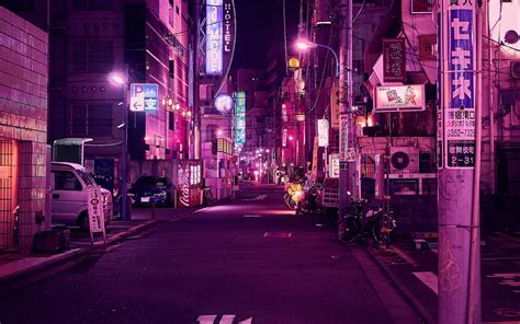 Aesthetic City Wallpaper 4k Neon City 1080p 2k 4k 5k Hd Wallpapers Images