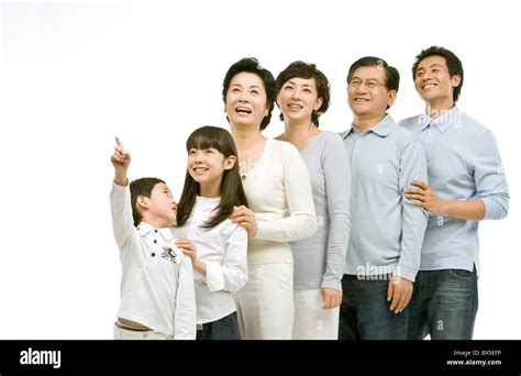 Portrait of family, smiling Stock Photo - Alamy