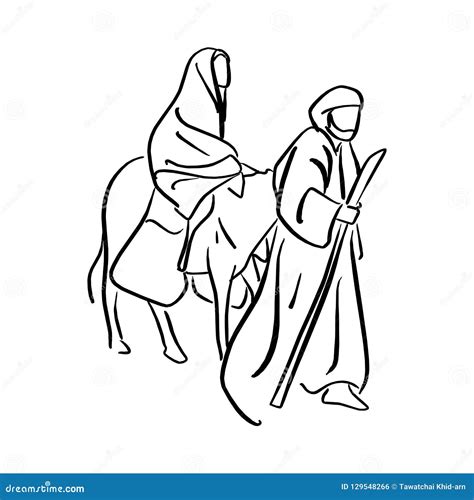 Mary And Joseph Clip Art