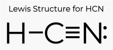 Hydrogen Cyanide Lewis Structure , Free Transparent Clipart - ClipartKey