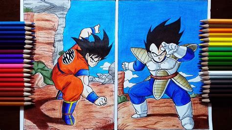 Vegeta Vs Goku Saiyan Saga