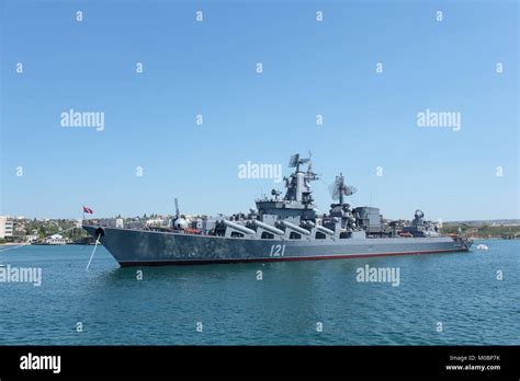 Russian navy cruiser moskva hi-res stock photography and images - Alamy