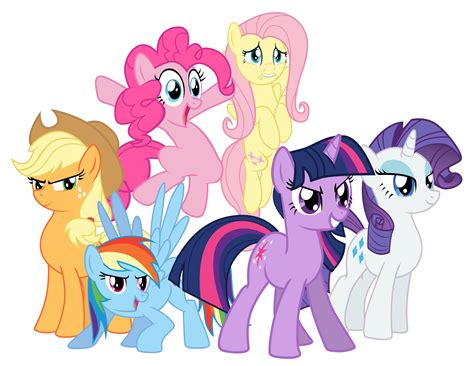 🔥 [50+] MLP Mane Six Wallpapers | WallpaperSafari