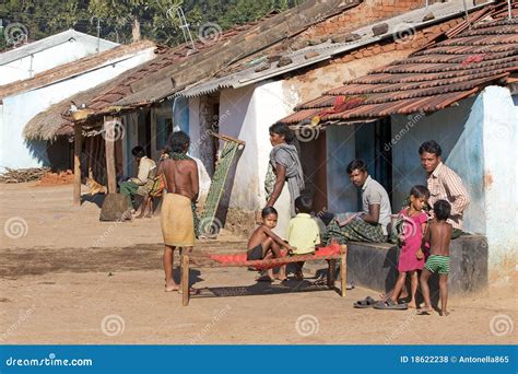 Tribal village editorial stock photo. Image of tourism - 18622238