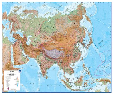 Physical Map Of Asia Asia Map Physical Map Geography Map Images