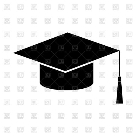 Graduation Cap Silhouette at GetDrawings | Free download