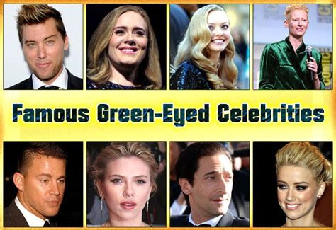 Famous Green-Eyed Celebrities https://mentalitch.com/famous-green-eyed ...