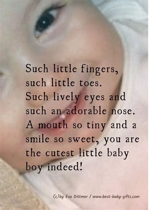 baby boy poems: quotes and verses for newborn boys