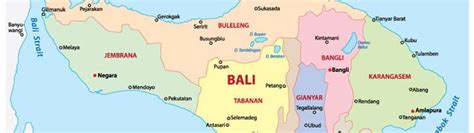 Bali Indonesia Map World Map