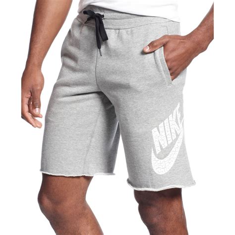 Nike Aw77 Alumni Shorts in Gray for Men (DARK GREY HEATHER) | Lyst