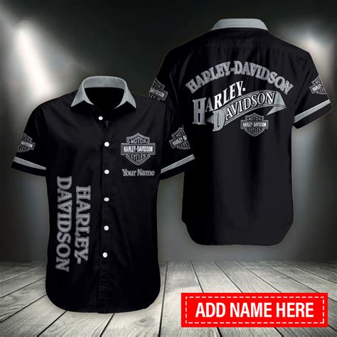 Harley Davidson Custom Button Shirt VD952 – ClassicBike Shop