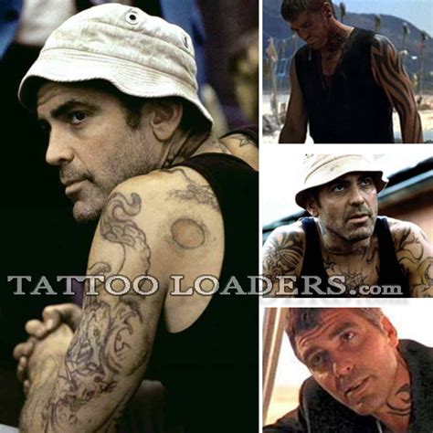 george clooney tattoo | Tattoo Loaders: Tattoo Designs, Tribal, Celtic ...