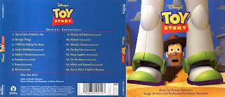 THE SOUNDTRACK DUDE: Toy Story - Randy Newman - OST Soundtrack -1995