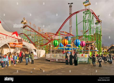 LONDON HYDE PARK WINTER WONDERLAND ROLLER COASTER RIDES AND A CIRCUS ...