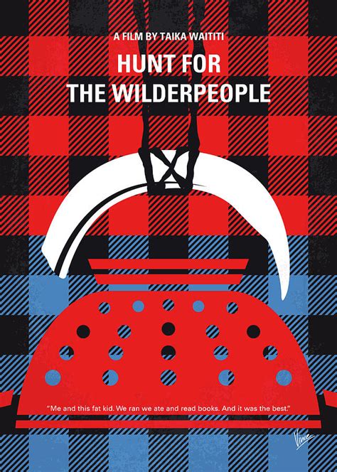 No1193 My Hunt For The Wilderpeople minimal movie poster Digital Art by ...