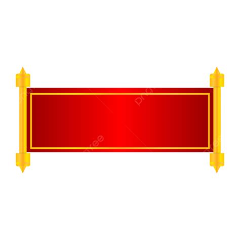 Red Ribbon Banner Vector PNG Images, Red Banner Ribbon, Banner, Element ...