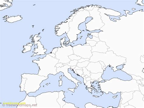 Blank World Map Europe | Images and Photos finder