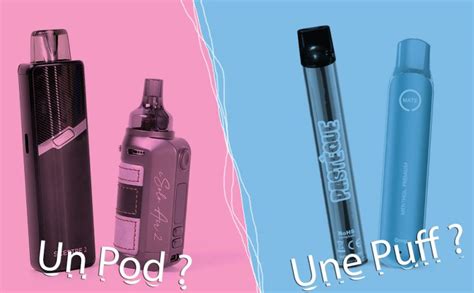 Quelle alternative aux Puff ? Top comparatif puff cigarette électronique