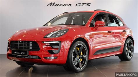 Porsche Macan GTS launched in Malaysia – RM710k 2016 Porsche Macan GTS ...