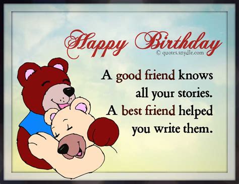 Best Friend Birthday Quotes – Quotes and Sayings