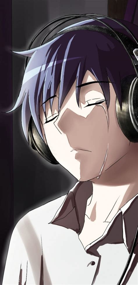 Sad Anime Boy Crying Wallpaper - IMAGESEE