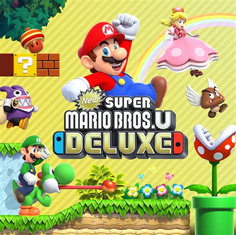 New Super Mario Bros U Deluxe, Nintendo, Nintendo Switch, 045496592691 ...