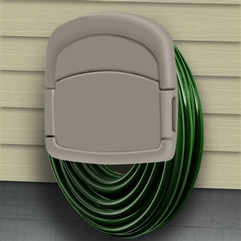 Wall Mounted Garden Hose Storage Caddy - 150-Foot Capacity for Standard ...